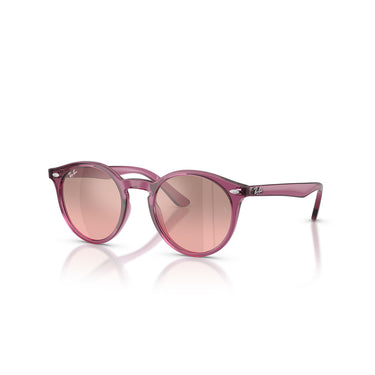 Ray-Ban Occhiali da Sole RJ9064S 71867E Viola Trasparente Rosa Sfumato Bambini 2