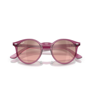 Ray-Ban Okulary Przeciwsłoneczne RJ9064S 71867E Przezroczysty Fiolet/Róż Gradient Dziecięce