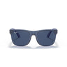 Ray-Ban Okulary Przeciwsłoneczne RJ9069S 706080 Junior Justin Niebieskie/Niebieskie Przezroczyste Dziecięce