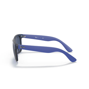 Ray-Ban Okulary Przeciwsłoneczne RJ9069S 706080 Junior Justin Niebieskie/Niebieskie Przezroczyste Dzieci 3