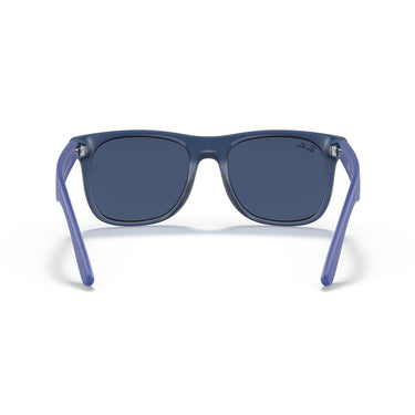 Ray-Ban Okulary Przeciwsłoneczne RJ9069S 706080 Junior Justin Niebieskie/Niebieskie Przezroczyste Dzieci 4