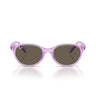 Ray-Ban Okulary Przeciwsłoneczne RJ9080S 7172/3 Fioletowy/Brązowy Dziecięce