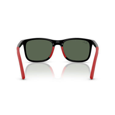 Ray-Ban Okulary Przeciwsłoneczne RJ9084S 713171 Czarny/Ciemny Zielony Dziecięce