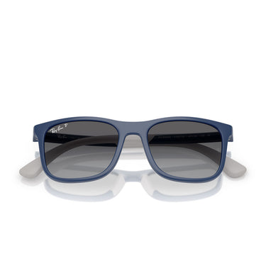 Ray-Ban Okulary Przeciwsłoneczne RJ9084S 7187T3 Niebieski/Jasnobrązowy Dziecięce Polaryzowane
