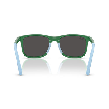 Ray-Ban Okulary Przeciwsłoneczne RJ9084S 718887 Zielony/Ciemnoszary Dziecięce