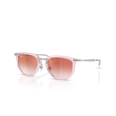 Ray-Ban Occhiali da Sole RJ9085S 7221V0 Rosa Trasparente Trasparente Sfumato Rosso Bambini 2