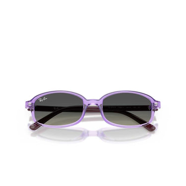 Ray-Ban Okulary Przeciwsłoneczne RJ9132S 719911 Mini Sam Fioletowe Przezroczyste Szare Gradientowe Dzieci 5