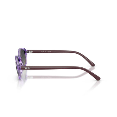 Ray-Ban Okulary Przeciwsłoneczne RJ9132S 719911 Mini Sam Fioletowy Przezroczysty Szary Gradient Dzieci 3