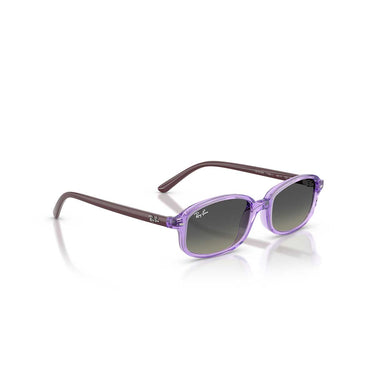 Ray-Ban Okulary Przeciwsłoneczne RJ9132S 719911 Mini Sam Fioletowe Przezroczyste Szare Gradientowe Dzieci 4