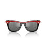 Ray-Ban Occhiali da Sole RJ9140S 721588 Rosso Nero Grigio Specchiato Bambini
