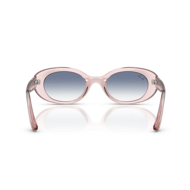 Ray-Ban Occhiali da Sole RJ9141S 7218U0 Rosa Trasparente Trasparente Blu Bambini 4