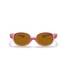 Ray-Ban Okulary Przeciwsłoneczne RJ9187S 7080/3 Czerwono-Brązowe Dziecięce
