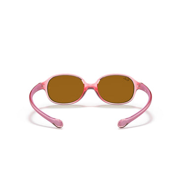 Ray-Ban Okulary Przeciwsłoneczne RJ9187S 7080/3 Czerwono/Brązowe Dzieci 4