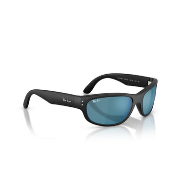 Ray-Ban Okulary Przeciwsłoneczne RJ9189S 100S55 Mini Balorama Czarny Matowy Niebieski Lustrzany Dzieci 3