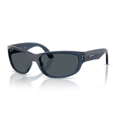 Ray-Ban Okulary Przeciwsłoneczne RJ9189S 719687 Mini Balorama Niebieskie Przezroczyste Ciemnoszare Dziecięce 2