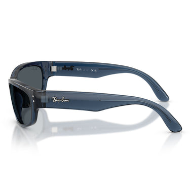 Ray-Ban Okulary Przeciwsłoneczne RJ9189S 719687 Mini Balorama Niebieski Przezroczysty Ciemnoszary Dziecięce 3