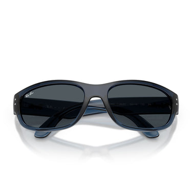 Ray-Ban Okulary Przeciwsłoneczne RJ9189S 719687 Mini Balorama Niebieski Przezroczysty Ciemnoszary Dziecięce 6