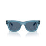 Ray-Ban Occhiali da Sole RJ9240S 722280 Junior Blu Trasparente Blu Scuro Bambini 