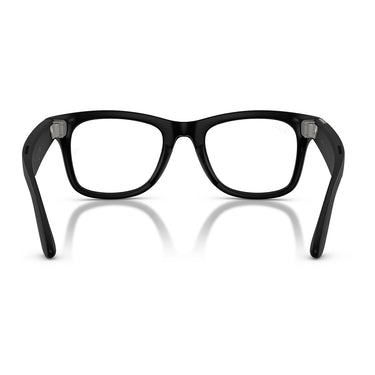 Ray-Ban Occhiali da Sole RW4011 601S1M Meta Wayfarer Gen 3 Nero Opaco/Trasparente Verde Unisex Fotocromatici