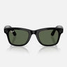 Ray-Ban Okulary Przeciwsłoneczne RW4012 601/71 Meta Wayfarer (Gen 2) Czarny Błyszczący/Zielony G-15 Unisex