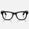 Ray-Ban Okulary Przeciwsłoneczne RW4012 601/1M Meta Wayfarer (Gen 2) Czarny/Przezroczysty Zielony Grafit Unisex Fotocchromatyczne