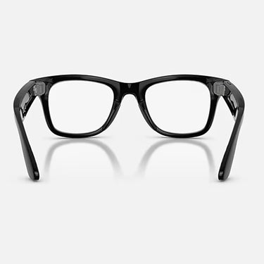 Ray-Ban Okulary Przeciwsłoneczne RW4012 601/1M Meta Wayfarer (Gen 2) Czarny/Przezroczysty Zielony Grafit Unisex Fotocchromatyczne 5