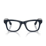 Ray-Ban Occhiali da Sole RW4012 6628MF Meta Wayfarer (Gen 2) Blu Cosmico Trasparente Zaffiro Unisex Fotocromatici 
