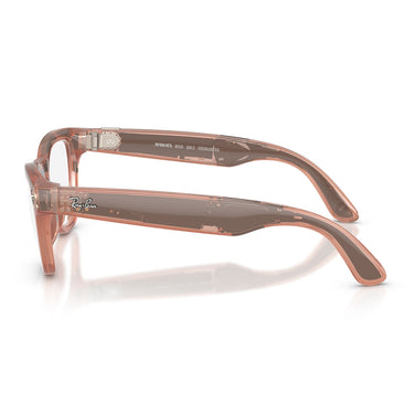 Ray-Ban Occhiali da Sole RW4014 6778M4 Skyler (Gen 2) Pesca Trasparente Marrone Unisex Fotocromatici  5