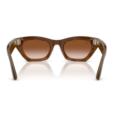 Ray-Ban Occhiali da Sole RW4015 690513 Meta Zena Marrone/Marrone Sfumato Unisex