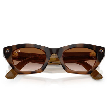 Ray-Ban Occhiali da Sole RW4015 690513 Meta Zena Marrone/Marrone Sfumato Unisex