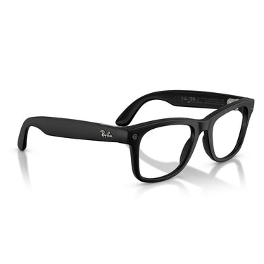 Ray-Ban okulary korekcyjne RW4011 601SSB Meta Wayfarer Gen 3 czarne matowe/przezroczyste z filtrem światła niebieskiego, unisex