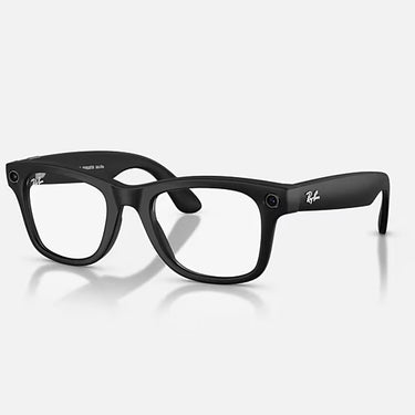 Ray-Ban Okulary korekcyjne RW4012 601SSB Meta Wayfarer (Gen 2) Czarny/Przezroczysty Unisex 2