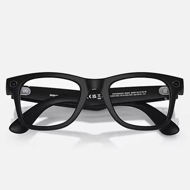 Ray-Ban Okulary korekcyjne RW4012 601SSB Meta Wayfarer (Gen 2) Czarny/Przezroczysty Unisex 7
