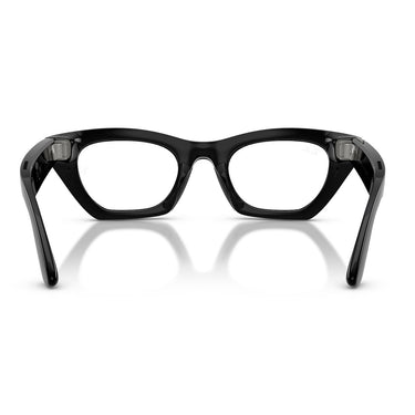 Ray-Ban Occhiali da Vista RW4015V 2000 Meta Zena Nero Lucido/Trasparente Unisex