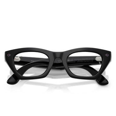 Ray-Ban Occhiali da Vista RW4015V 2000 Meta Zena Nero Lucido/Trasparente Unisex