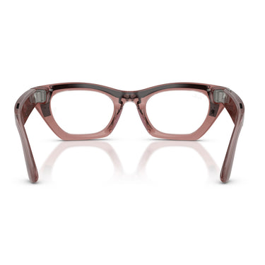 Ray-Ban Oprawki korekcyjne RW4015V 8553 Meta Zena różowe mleczne/przezroczyste, unisex