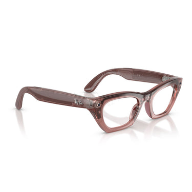 Ray-Ban Oprawki korekcyjne RW4015V 8553 Meta Zena różowe mleczne/przezroczyste, unisex