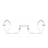 Ray-Ban Occhiali da Vista RX3767V 2501 Argento/Trasparente Unisex