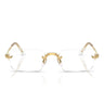 Ray-Ban Occhiali da Vista RX3928V 2500 x ASAP Rocky Oro Arista Trasparente Unisex 