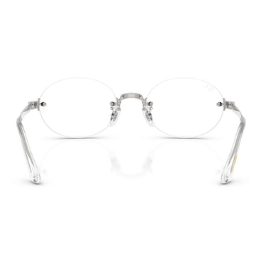 Ray-Ban Occhiali da Vista RX3929V 2501 x ASAP Rocky Argento Trasparente Unisex 4
