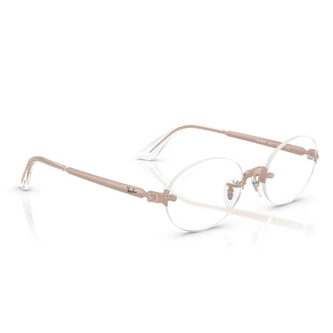 Ray-Ban Occhiali da Vista RX3929V 3207 x ASAP Rocky Rosa Chiaro/Trasparente Unisex 4