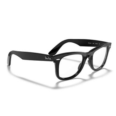Ray-Ban Occhiali da Vista RX4340V 2000 Wayfarer Ease Nero/Trasparente Unisex 5