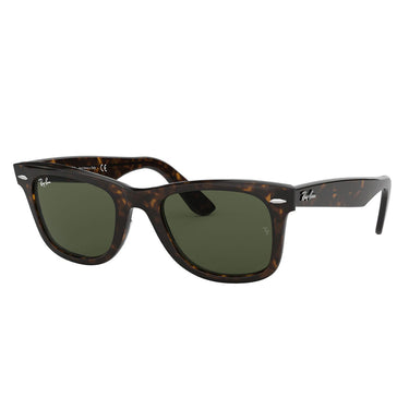 Ray-Ban Sonnenbrille RB2140 902 Wayfarer Classic Original Havana-Grün G-15 Unisex 2