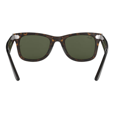 Ray-Ban Sonnenbrille RB2140 902 Wayfarer Classic Original Havana-Grün G-15 Unisex 5