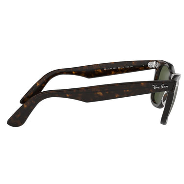 Ray-Ban Sonnenbrille RB2140 902 Wayfarer Classic Original Havana-Grün G-15 Unisex 7