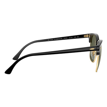 Ray-Ban Sonnenbrille RB3016 W0365 Clubmaster Schwarz/Grün G-15 Unisex 7