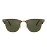 Ray-Ban Sonnenbrille RB3016 W0366 Clubmaster Schildpatt/Grün G-15 Unisex