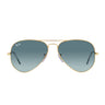 Ray-Ban Okulary Przeciwsłoneczne RB3025 001/3M Aviator Złoto/Niebieski Gradient Unisex