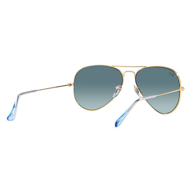Ray-Ban Okulary Przeciwsłoneczne RB3025 001/3M Aviator Złoto/Niebieski Gradient Unisex 5