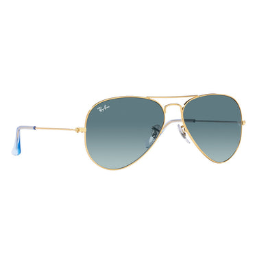 Ray-Ban Okulary Przeciwsłoneczne RB3025 001/3M Aviator Złoto/Niebieski Gradient Unisex 7